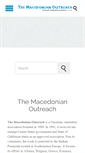 Mobile Screenshot of macedonianoutreach.com